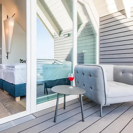 Hafen27, Meeresbrandung - Wattblick Mit Beachhouse-design In Sylt Dom wakacyjny List
